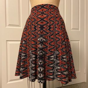 Nic+Zoe patterned, woven skirt
